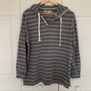 Cotton Long Sleeve Pull-over Hoodie